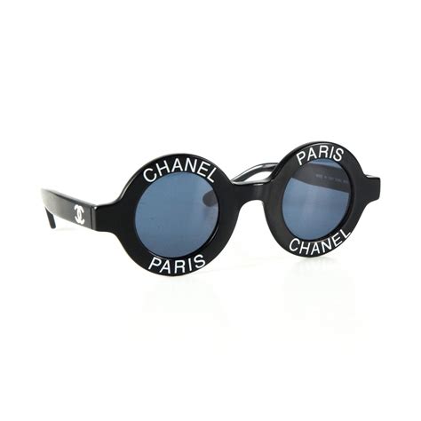 round chanel sunglasses|Chanel round sunglasses vintage.